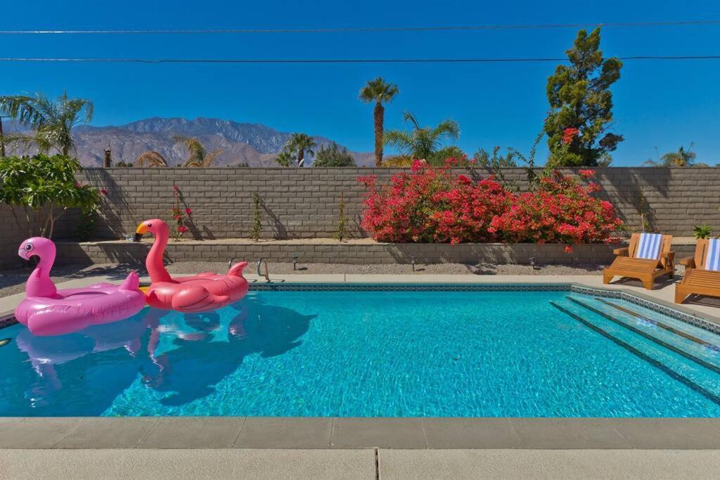 Azteca: Desert Sanctuary In The Paradise Of Palm Springs Villa Buitenkant foto